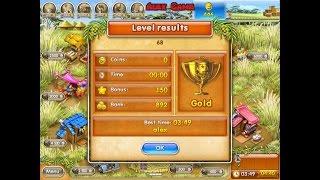 Farm Frenzy 3 Madagascar (level 68) only GOLD Веселая ферма 3 Мадагаскар (Уровень 68) Золото