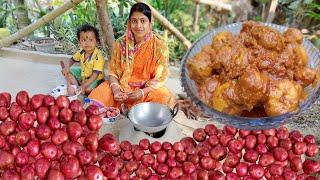 বাগানের লালটুকরি আলু দিয়ে এই রেসিপিটি একবার বানিয়ে ফেলুন।।Alur dum recipe