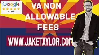 VA Non Allowable Fees - Official VA Non Allowable Fees Sheet Download (.pdf) (480) 999-3339