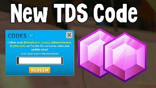 (Read Pinned Comment) NEW LIMITED Tower Defense Simulator Code (Free Gems) | TDS (Roblox)