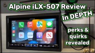 Alpine iLX-507 Review - in depth video review by @carstereochick