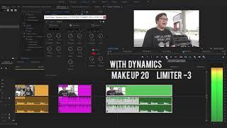 How to Perfect Audio Levels in Premiere | Dynamics Effect