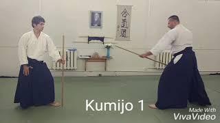 Aikido Iwama ryu 10 kumijo. Vinogradov Evgeny.