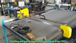 Building and testing Oggie'sPlasma Plasma King CNC