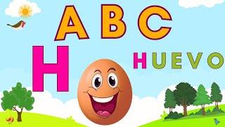 Letras y Vocabulario en Español para Niños de Preescolar Aprende el Abecedario ABC para niñosLive !