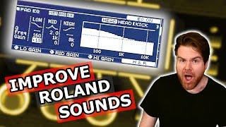 Pad EQ | How To Make Roland Drums Sound Better