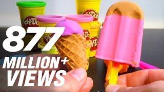 DibusYmas Play Doh Ice cream cupcakes playset playdough by Unboxingsurpriseegg - Vengatoon