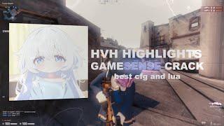 gamesense/skeet.cc crack hvh highlights | best config for GS | best aa | best lua