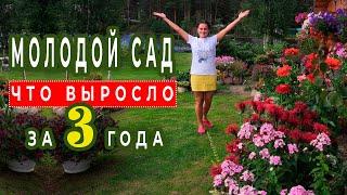 Молодой сад прекрасной Вероники. САД с НУЛЯ. Что выросло за 3 года