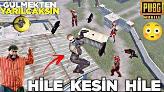 AMBARDA EDİTLEDİM  HİLE KESİN HİLE ( TAVALANDINIZ )  PUBG MOBİLE KOMİK MONTAJ