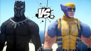 WOLVERINE VS BLACK PANTHER - EPIC BATTLE