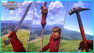 All Weapons Showcase Kingdom Come Deliverance 2