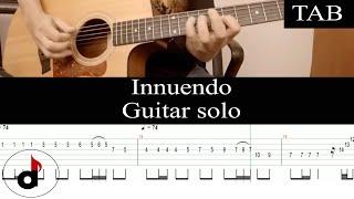 INNUENDO (acoustic) - Queen (Steve Howe): SOLO guitar cover + TAB