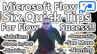 Microsoft Power Automate Tutorial | Six Tips to be successful