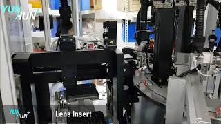 Lens Assembly Index MC, máy tổ hợp lắp ráp lens và tra keo