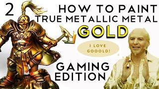 How to paint True Metallic Metal series - TMM GOLD