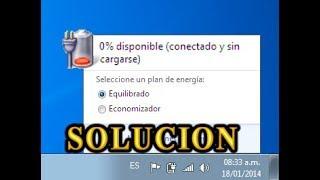 conectado y sin cargarse solucion windows 7,8,10