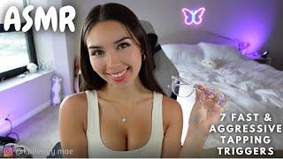 ASMR  7 Fast & Aggressive Tapping Triggers