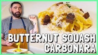 How To Make My Butternut Squash Kiki Carbonara | Kiki Kuisine Presented By Hexclad | Joey Camasta