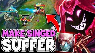 HOW TO MAKE SINGED PLAYERS HATE THEIR LIFE!! (FT. AP SHACO TOP)