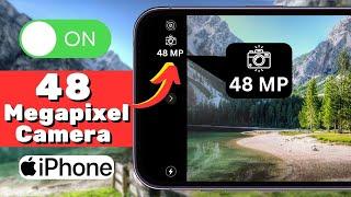 How To ENABLE 48 Megapixel Camera On iPhone 14 Pro & 15 Pro (ProRAW)