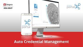 Auto Credential Management - Access Portal v5