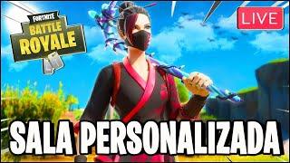 FORTNITE - AO VIVO | SALA PERSONALIZADA | SCRIM | MESTRE MANDOU, OUTFIT | LOJA ATUALIZADA | LIVE ON