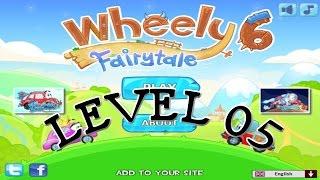 Wheely 6 Fairytale Level 5 Walkthrough 3 star