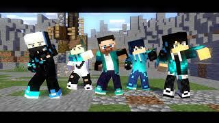 Minecraft || BOOM BOOM ||Dance animation [Keyframe Template download] Mine - imator