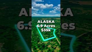 6.9 Acres of ALASKA Land for Sale with Off Grid Cabin • LANDIO