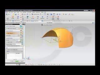 Userwish 3 - Siemens NX 8.5 Training - Studio surface - Bounded plane