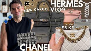 HERMES SHOPPING VLOG & CHANEL in Amsterdam  | Luxury Shopping Vlog 2024