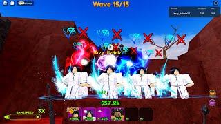 Sijin Raid 4 Units (Banner Units) | Solo Gameplay | Roblox All Star Tower Defense