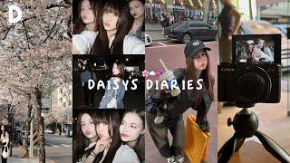 DAISY’S DIARIES: цветение вишни, pop-up сторы, кофейни, весенний Сеул, друзья