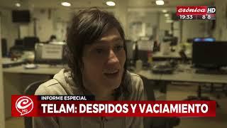 Télam: despidos y vaciamiento