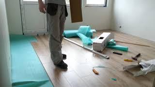 Laminat gulv fra Ikea (laminate floor)