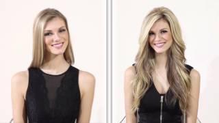 Before & After Hair Topper Hair Extension! | The Lauren Ashtyn Collection
