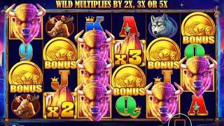 The New Buffalo King Bonus Buy Version Big Win - (Pragmatic)