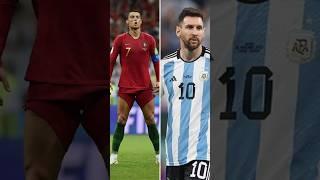 Messi vs Ronaldo – 25m Free Kick Battle Between Two Legends #footballedits #football #shorts
