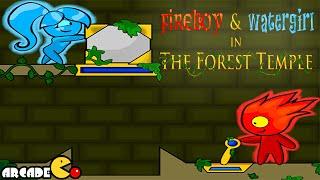 Fireboy And Watergirl - The Forest Temple Walkthrough All Levels