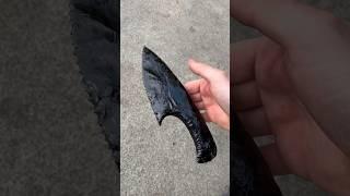 Making an Obsidian Full-Tang Knife