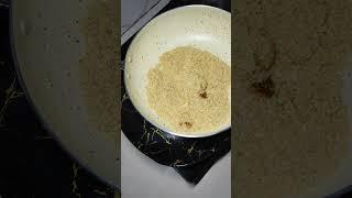 White kesari bath ASMR Cooking // #shorts #shortvideo #asmr #TECH BITES #cooking #recipe