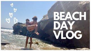 vlog || beach day w/ my boyfriend!