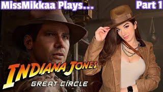 Let's Play Indiana Jones and the Great Circle | Part 1 | MissMikkaa