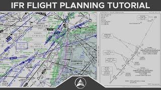 MSFS/X-Plane 11 - Flight Planning Tutorial - How I Plan IFR Flights in the Simulator!