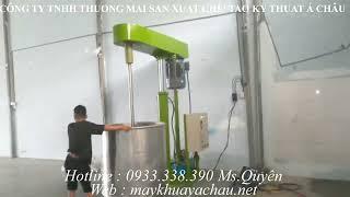 Hướng dẫn sử dụng máy khuấy sơn 500 -1000 lít call 090 9792 905 Mr Thạch