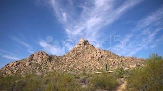 Pinnacle Peak Scottsdale Timelapse. Stock Footage