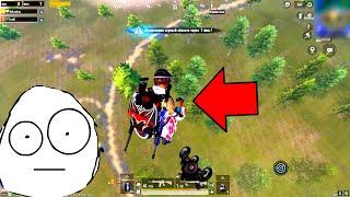 WTF?! Я ВЗЛЕТЕЛ! ТОП-1 без карты в Pubg Mobile / Warzone