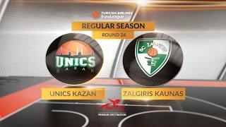 Highlights: Unics Kazan-Zalgiris Kaunas