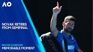 Novak Djokovic Retires from Semifinal against Alexander Zverev | Australian Open 2025